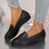 2024 Ladies Shoes Slip On Women's Flats Outdoor Casual Flats Women Round Toe Soft Bottom Plus Size Shoes Women Zapatos De Mujer