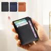 Pu Card Cover Large Capacity Ultra-thin Exquisite Simple Multi-card Coin Wallet ID Card Credit Card Bag