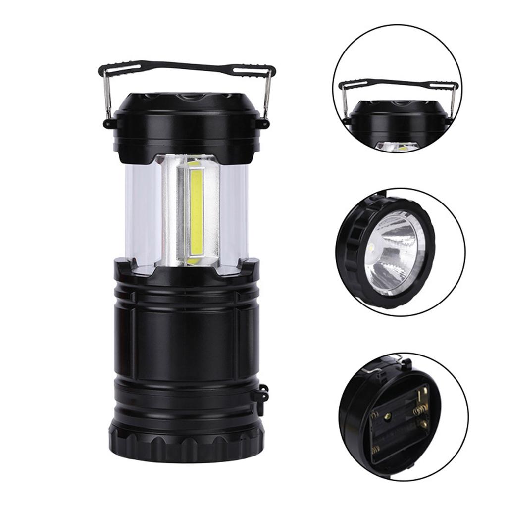 1 Pack LED Camping Lantern Collapsible 200LM Lanterns Suitable Survival Kits for Hurricane