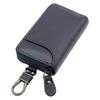 Negues Smart Key Case with Card Large Navy Men's Slots, Capacity,