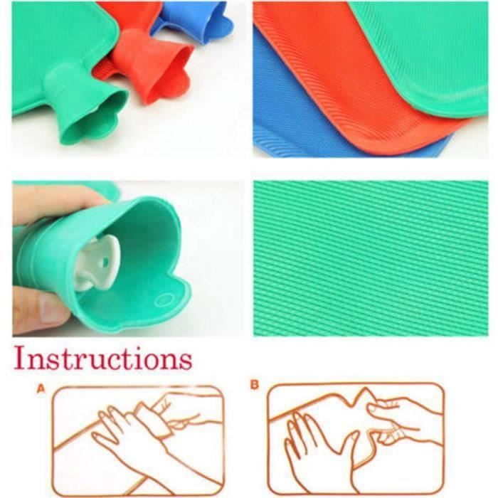 Keep Yourself Warm with This XXL Hot Water Bottle - Large Model 2 Liters - Rubber Color and Model Random Top Quality