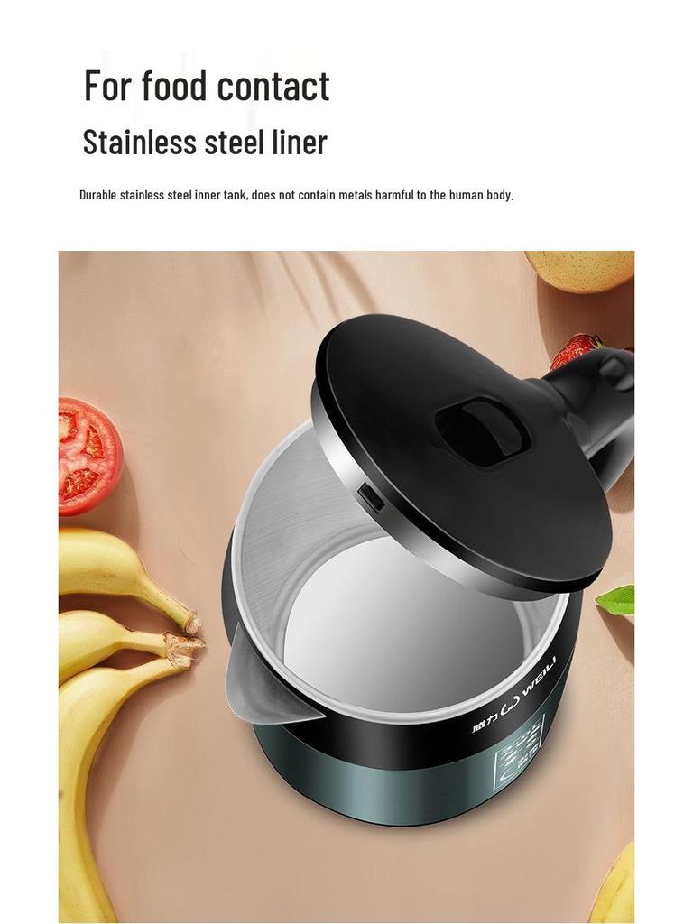 3.0L Electric Kettle: Large Capacity, Auto Temperature, Durable, Ideal for Dorms and Homes