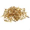 200 Pieces Gold-plated Metal Splint Brads Paper Closures