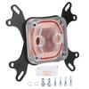 CPU Water Cooling Block Transparent Cover for AMDIntel Universal Computer Cooler