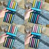 5Pairs Chinese Chopsticks Reusable Mixed Color Chopstick Sushi Food Sticks Household Tableware Kitchen Tools Party Supplies