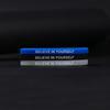 Believe In Yourself Silicone Bracelet - Unisex Sports Inspiration