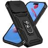 For iPhone 17 Pro Max Case PC+TPU Phone Cover with Lens Protection Kickstand