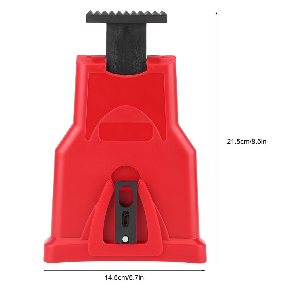 Electric Chainsaw Teeth Sharpener Chain Sharpening Tool Fast Grinding Tools for Woodworking ToolRed