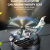 Car Fragrance Solar Aromatherapy Rotating Helicopter Modeling Car Air Freshener Diffuser Parfume Gift Auto Interior Accessories