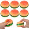 Squishy Hamburger Antistress Toy Kids Silicone Fidget Toys Squeeze Automatic Rebound Fidget Ball For Children Stress Relief Toys