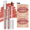 3 Colors Peel Off Lip Liner Highly Pigmented Matte Lip Liner Tattoo Long Lasting Waterproof Lipliner Pencil Non-Stick Lips Gloss