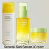 Green Tangerine Vita C Dark Spot Care Serum 40ml+Sun Serum 50ml+Cream 50ml
