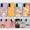DT39 Cardcaptor Sakura Case for OPPO Reno 8 6 5 4 Pro Find X3 A17 A31 A38 A40 A53 A54 A55 A74 A76 A78 A77 A80 A94 A95 A96 Lite Black Soft Cover