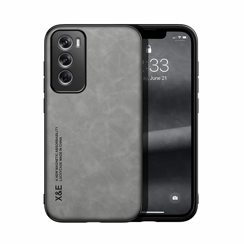 For Oppo Reno12 Pro 5G Case Magnetic Leather Car Holder Phone Case for Oppo Reno 12 Pro 5G CPH2629 6.7" Soft Bumper Back Cover