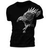 2025 Summer New Hot Vintage Viking Tattoo 3D Printed Men's T-shirt Fashion Street Comfortable Breathable Plus Size Loose Top