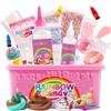DIY Slime Kit For Girls, Magical Slime Making Kit, Fun Gift, 10 Years Old Girl Birthday Gift And 8-10 Years Old Girl Toy 350ml
