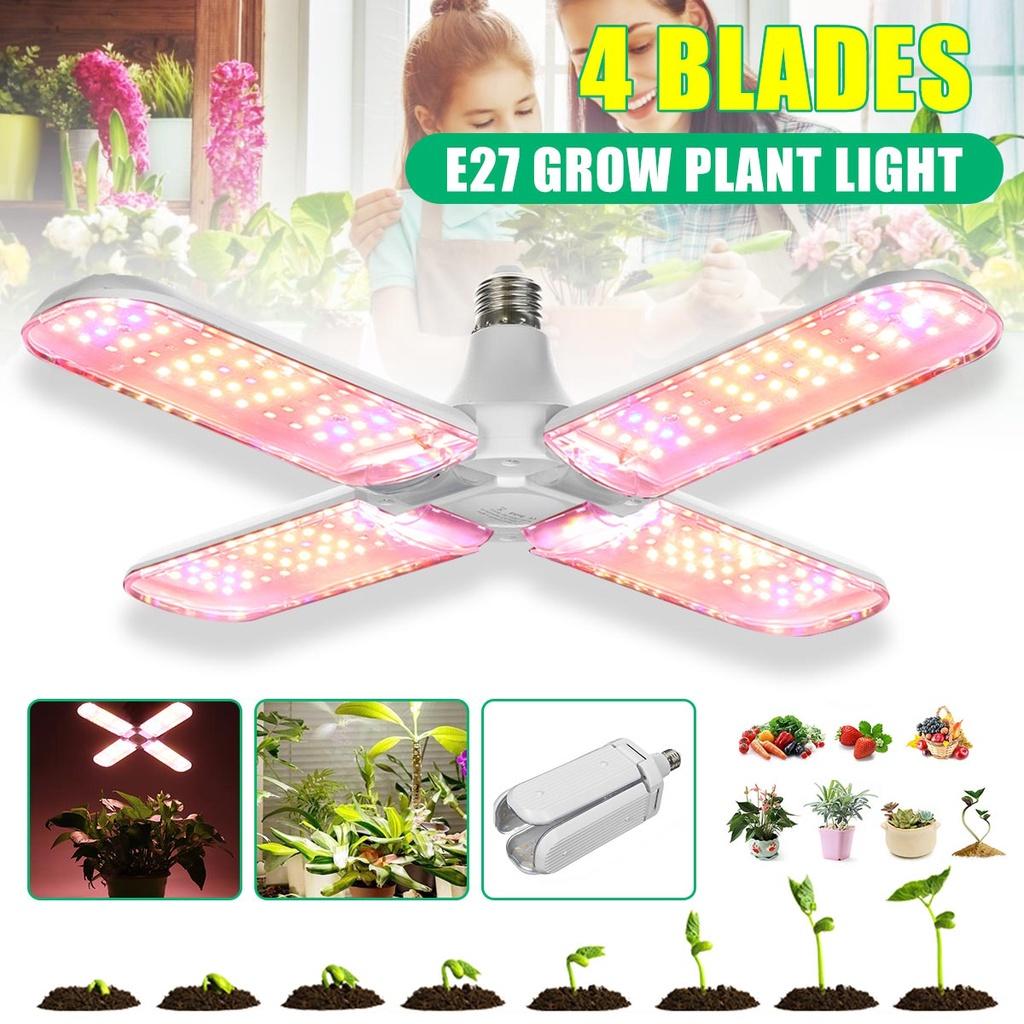 120/180/240W LED Grow Lamp Foldable Full Spectrum LED Plant Growth Lamp Indoor Grow Lights E27 Hydroponic Plants Grow