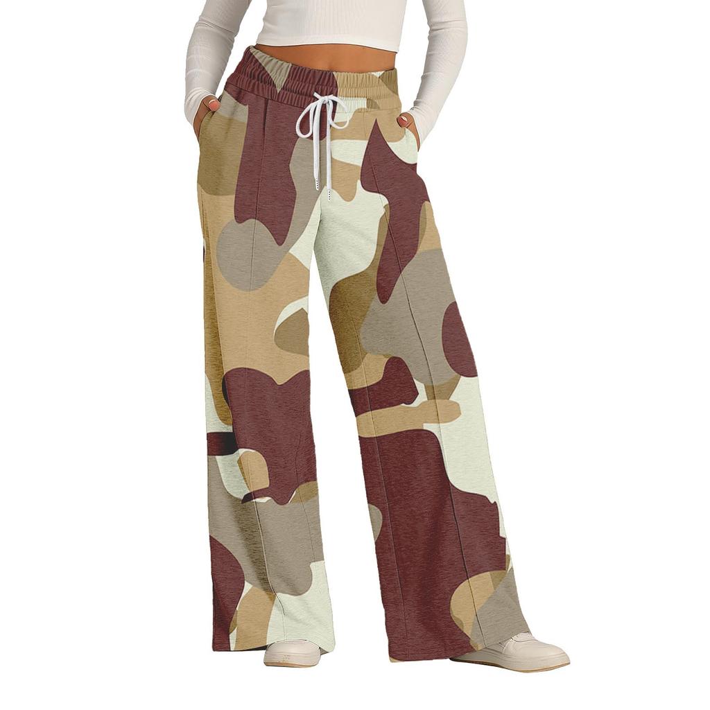 Women's High Waisted Wide Leg Sweatpants Casual Jogger Pants