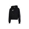 Air Hoodie Fleece BB Cropped Casual Pullover Sweatshirt Women Tops Black CJ3083-010
