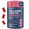 Carbamide Forte Collagen Supplements for Women & Men | Collagen Gummies For Women & Men | Hair Gummies for Women Hair Growth - 60 Biotin Gummies