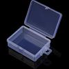 10Pcs Rings Rectangle Plastic Transparent Mini Boxes Container Storage Case Packaging Box