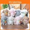 Keychain Plush Rabbit Backpack Charm Toy With Scarf Stuffed Gift Kids For