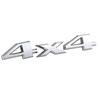 Car Silver 4X4 Car Emblem Sticker Nameplate Badge 15x2.8CM For Dodge -Ram 1500 2500 3500 Exterior Parts