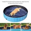 Foldable PVC Swimming Pool Pool Bathing Tub Kiddie Pool Water Pond Pool for Cats and Kids In Summer