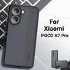 For Xiaomi Poco X7 Pro Case Xiaomi Poco X7 Pro Cover Funda Luxury Matte PC + TPU Shockproof Phone Cover Cases Xiaomi Poco X7 Pro