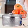 Круглый мешок из нержавеющей стали для приправ, соус, суп, вкус, коробка для специй, корзина, рассол, тушеное мясо, дуршлаг, сито