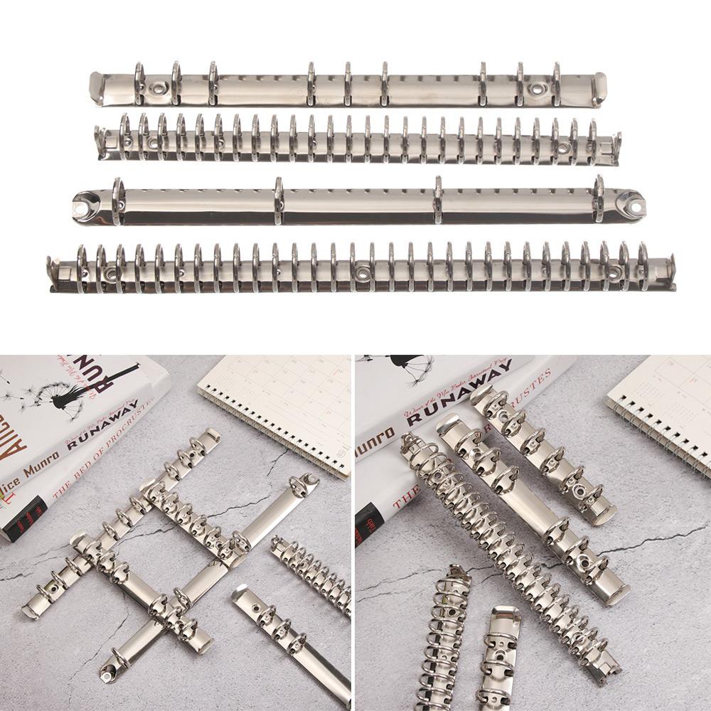 Notepad Accessory Metal Binder Clip Loose-leaf File Folder Ring Binder Notebook Binding Hoops