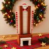 Santa Advent Calendar Christmas Countdown Calendar Decorative Santa Figure Festive Party