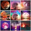 Diamond Painting New Landscape Tree 5D DIY Diamond Embroidery Sale Moon Pictures Of Rhinestones Mosaic Home Decor