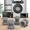 4 Pcs Washing Machine Anti Vibration Foot Pads Adjustable Height Anti-skid Shock Absorption Noise
