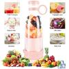 Portable Juice Cup for Smoothie and Protein Shakes Mini Handheld Fruit Mixer Bottle for Travel Gym Home Office Sports Outdoors