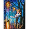 5D DIY Diamond Painting Street Lamp Lover Embroidery Cross Stitch Rhinestone Mosaic Home Decor