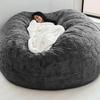 Lazy Sofa Bean Bag Faux Fur Bean Bag Bean Couch Bean Bag Chair Bean Bag Chair with Filling Giant Bean Bag Bean Bag Bean Bag