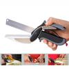 Separable Stainless Steel Barbecue Steak Cutting Shear Cutting Vegetable 2 In 1 Multi Kitchen Tool Fruit Knife