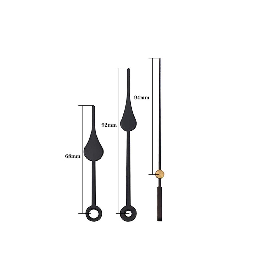 1Set DIY Luminous Silent Time Clock Movement Accessory Wall Repair Tool Part Household Tool Supplies for Beginners