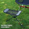 Travel Folding Chair Foot Rest Ultralight High Load Outdoor Camping Chair Stretch One's Feet Portable Beach Hiking Picnic Seat