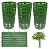 Tree Trunk Protector Vent Hole Design Expandable TPR Tree Bark Protector Guard Garden Wrap Green Plant