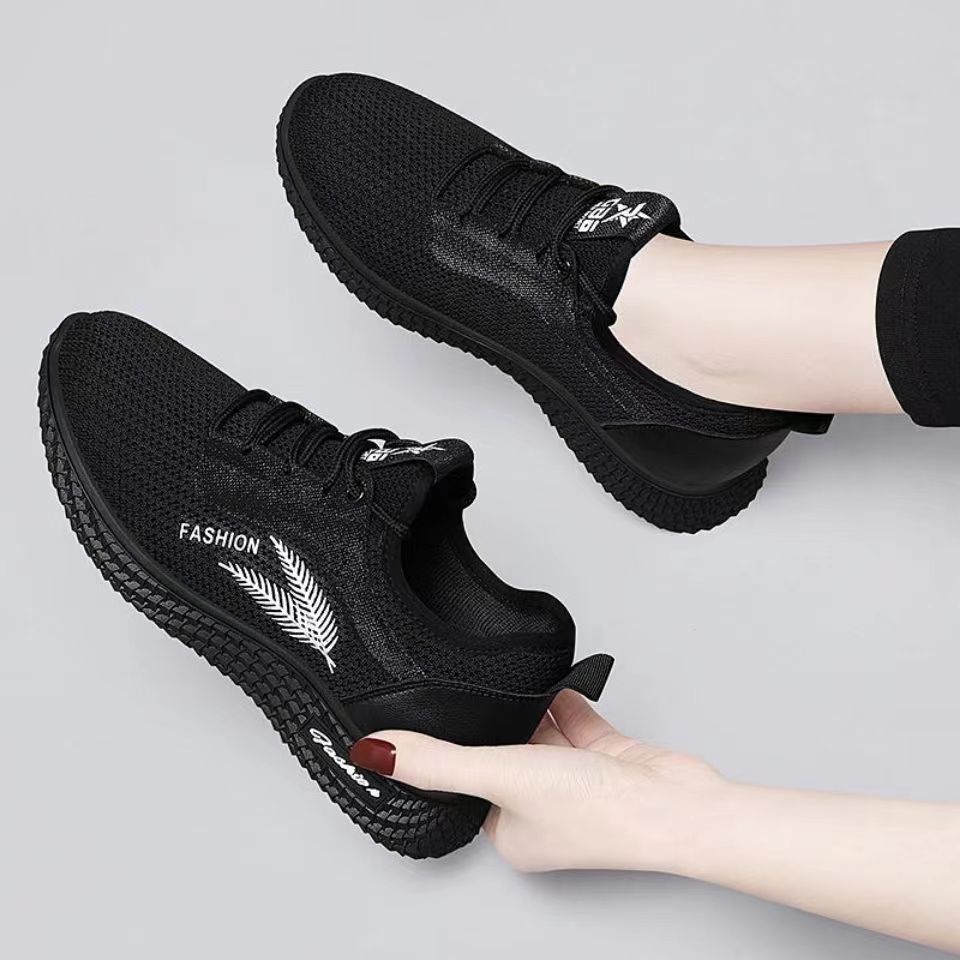 Women's Shoes Summer Casual Sports Shoes Breathable Non-slip Wear-resistant Soft Sole Fashion Casual Shoes Women's Tooling Shoes Foreign Trade