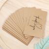 30Pcs Greeting Tags Thank You For Your Order Kraft Paper Card Shop Gift Crafts Decoration Card Wedding Small Business Invitation