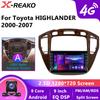 8Core Android Car Radio For Toyota Highlander Kluger 1 XU20 2000-2007 AutoCarPlay Stereo 4G SIM WIFI GPS Screen