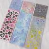1pcs Stars Decal Stickers Scrapbooking Stationery Hearts Stickers PET Bubble Deco Sticker DIY Journal Planner