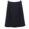 FOXEY NEW YORK Made In Japan Midi Length Wrap Skirt 40 Dark Blue Women Used