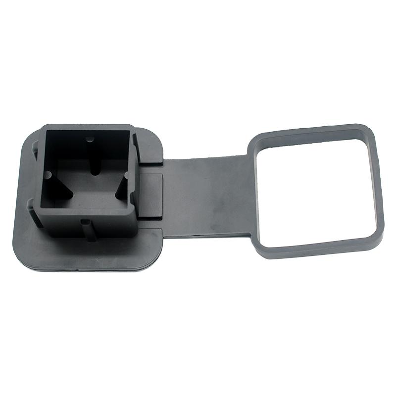 Tow Hook Cover1Pc 2 Inch Auto Trailer Hitch Receiver Cover Plug Caps Rubber for Toyota Square Mouth Plug Protection Cover