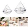 10Pcs Large Diamond Shaped Candy Boxes with Lid Versatile Diamonds Shaped Gift Boxes for Party Sweets and Small Trinkets