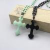 Classic Religious Style Cross Amulet Jewelry Pendant Beaded Necklace New Fashion Pendant  Christian