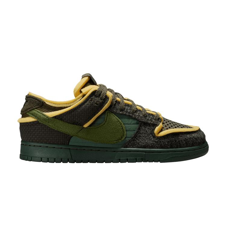 Cactus Plant Flea Market X Nike Dunk Low Swamp Sponge Pack - Sequoia Unisex Sneakers Green IH5094-300